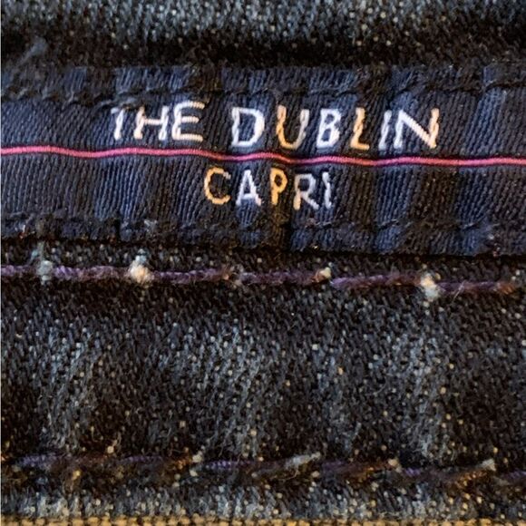 Vigoss Dublin Capri jeans Denim 7 / 8 Length 21 - Picture 6 of 14